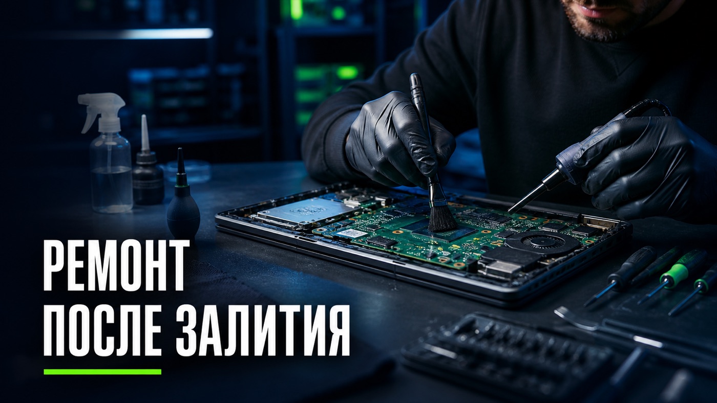Ремонт ноутбука после залития DEXP в Саратове Ремонт ноутбука после залития DEXP в Саратове