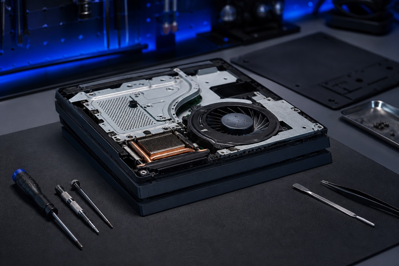 Диагностика и ремонт PlayStation 4 Pro в сервисном центре Ремонтер в Саратове Диагностика и ремонт PlayStation 4 Pro в сервисном центре Ремонтер в Саратове