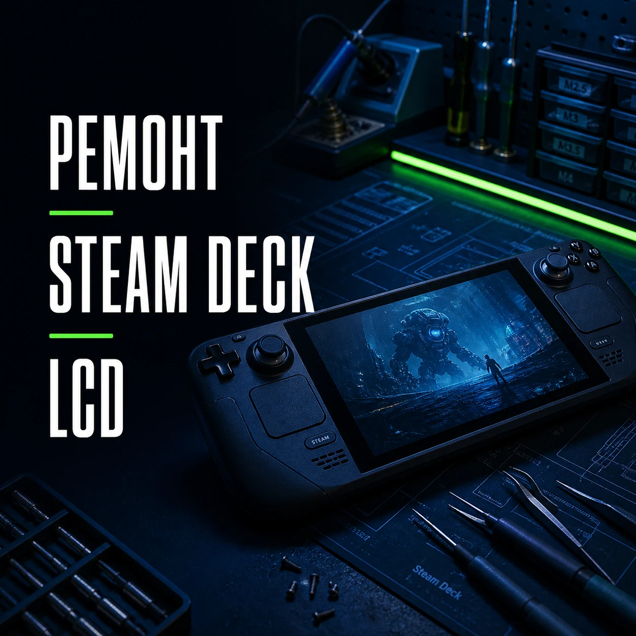 Ремонт Steam Deck LCD в сервисном центре Ремонтер в Саратове Ремонт Steam Deck LCD в сервисном центре Ремонтер в Саратове