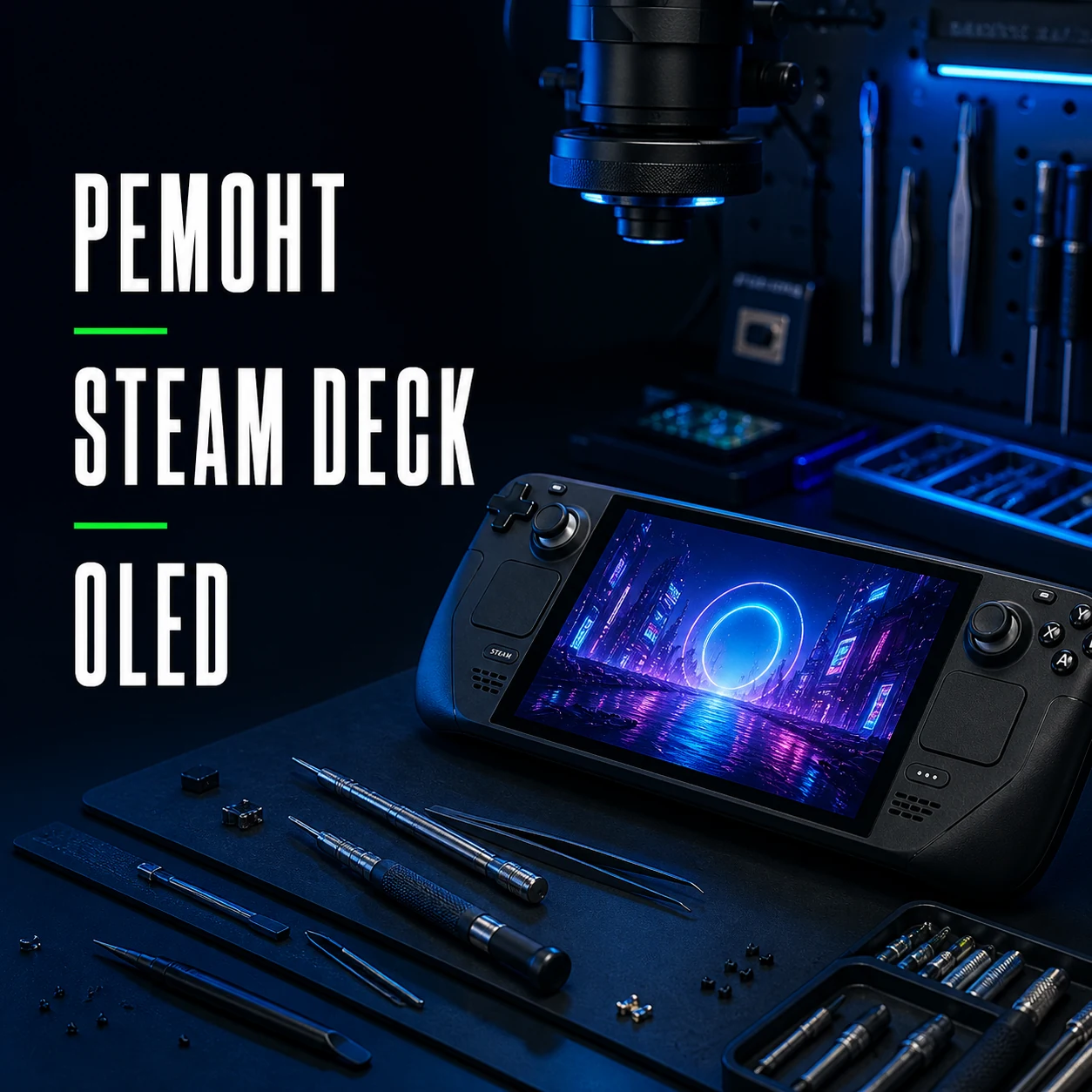 Диагностика и ремонт Steam Deck в сервисном центре Ремонтер в Саратове Диагностика и ремонт Steam Deck в сервисном центре Ремонтер в Саратове