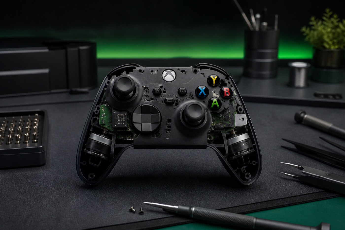 Диагностика и ремонт геймпада Xbox Series S/X в сервисном центре Ремонтер в Саратове Диагностика и ремонт геймпада Xbox Series S/X в сервисном центре Ремонтер в Саратове