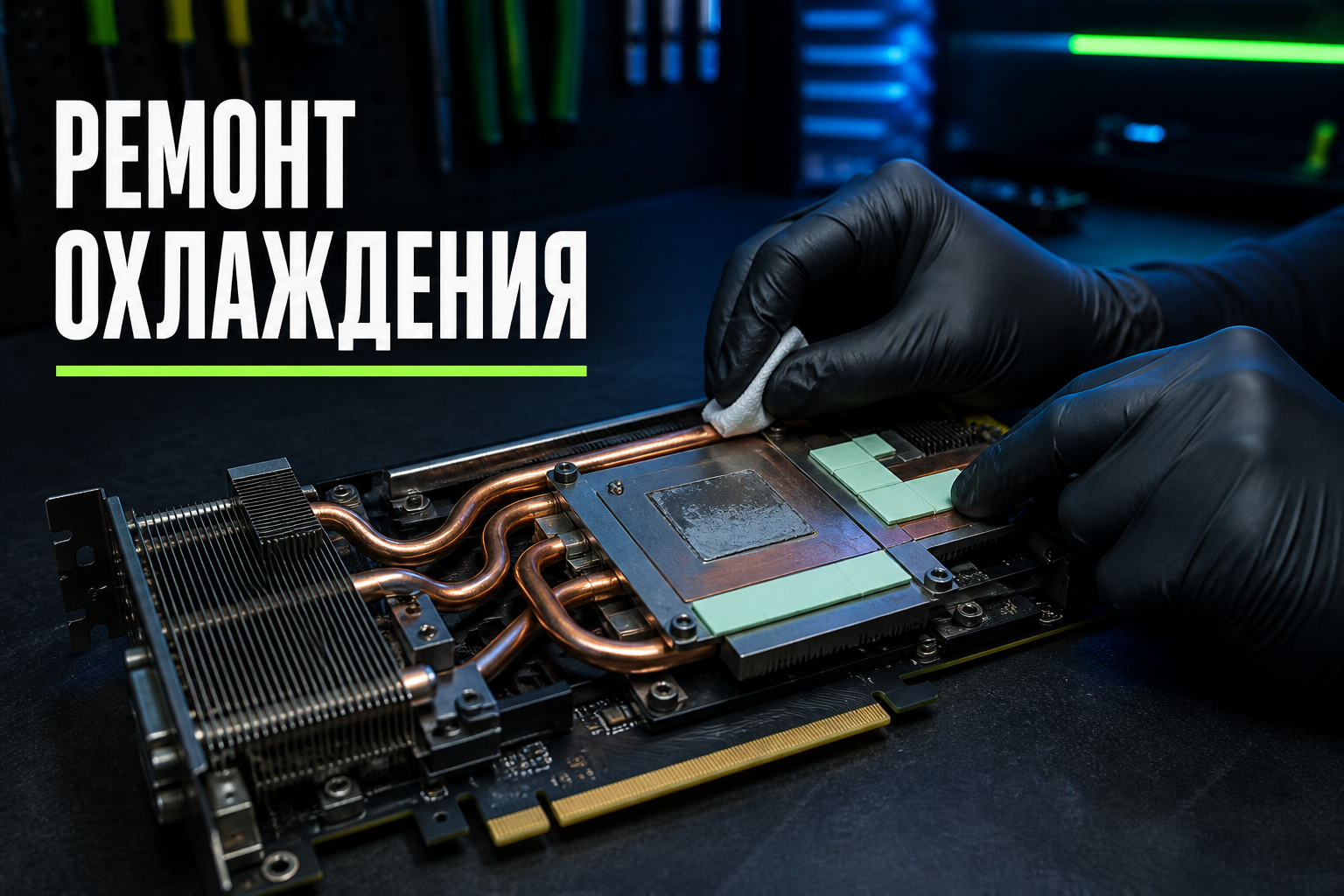 Ремонт системы охлаждения NVIDIA GeForce в Саратове — сервисный центр Ремонтер Ремонт системы охлаждения NVIDIA GeForce в Саратове — сервисный центр Ремонтер