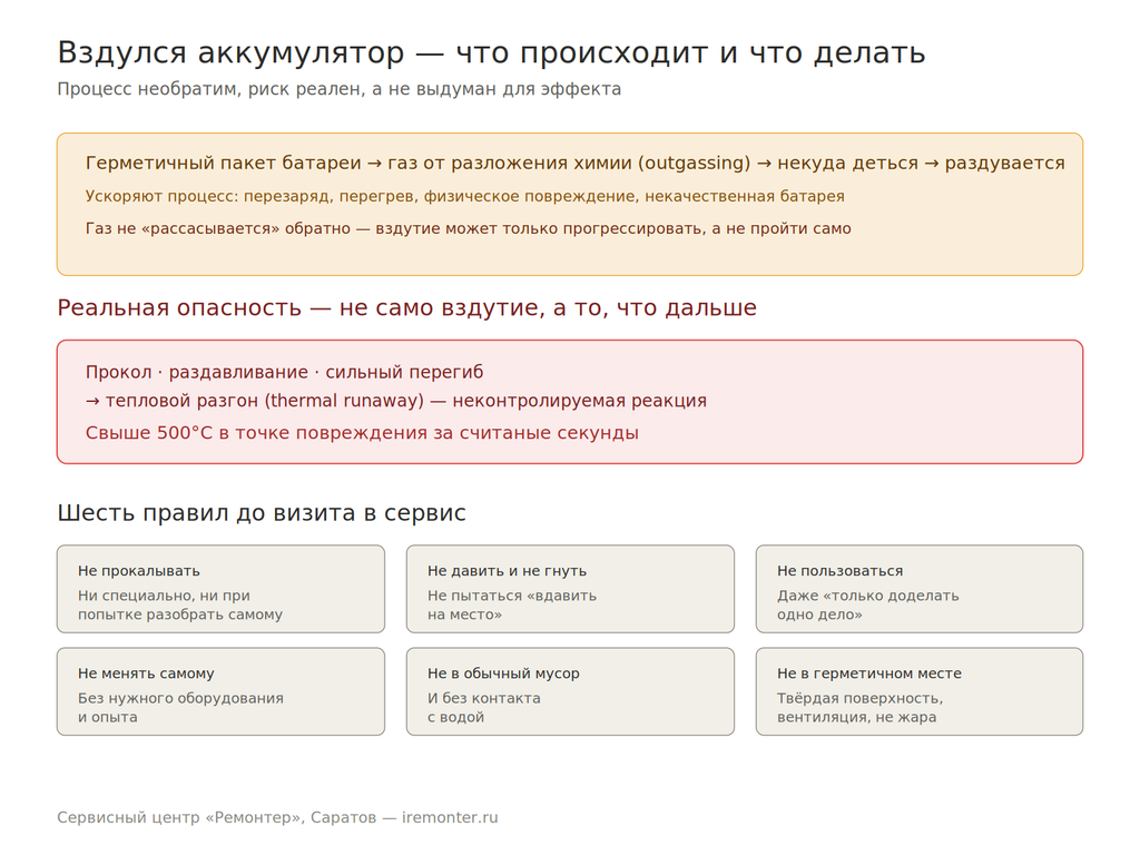 Вздулся аккумулятор в телефоне или ноутбуке: почему это опасно и что делать img vzdulsya akkumulyator opasnost 1024x768 - Вздулся аккумулятор в телефоне или ноутбуке: почему это опасно и что делать