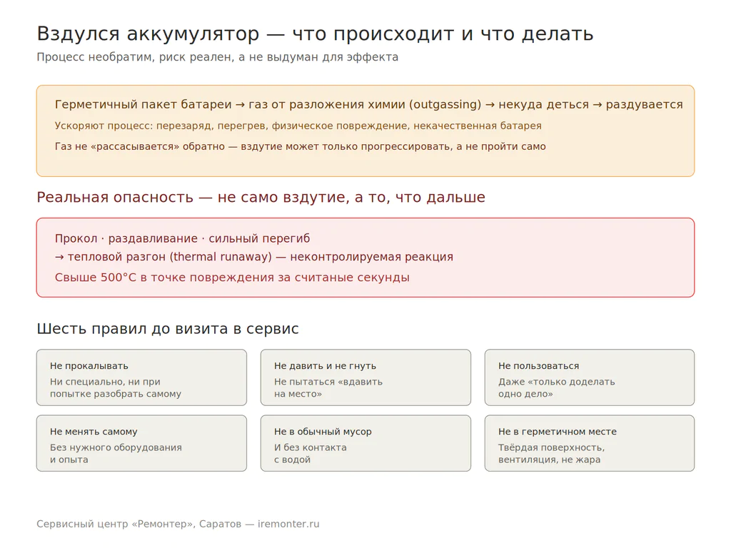 Вздулся аккумулятор в телефоне или ноутбуке: почему это опасно и что делать img vzdulsya akkumulyator opasnost 1024x768 - Вздулся аккумулятор в телефоне или ноутбуке: почему это опасно и что делать